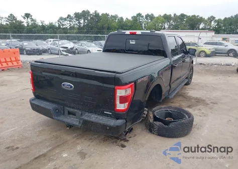 2021 Ford F-150 Lariat z USA, uszkodzony, nr VIN 1FTFW1E85MKE27620